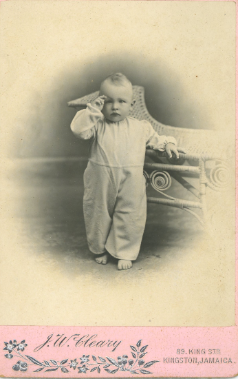 Evelyn Brooke Pollard aged 15 months.  Feb 1902