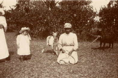 Evelyn Brook Pollard taken at Strawberry Hill, Jamaica 