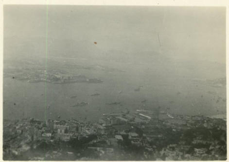 Hong Kong habour from the Peak