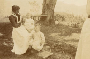 Nanny Clarkes, Evelyn Brooke Polland and Mary Hope Pollard.  Jamaica