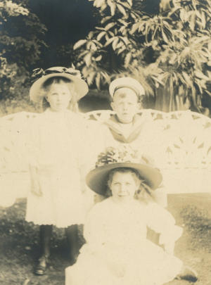 Mary Hope Pollard, Frederic Hugh Pollard and Ruth Elizabeth Florence Pollard