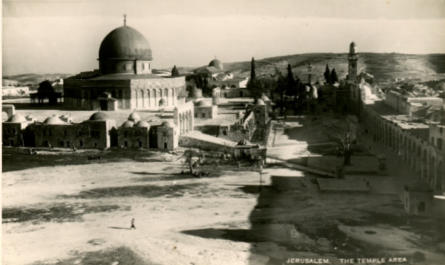 Jerusalem.  the Temple area