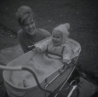 28th October 1965 - Bridget and Georgie.