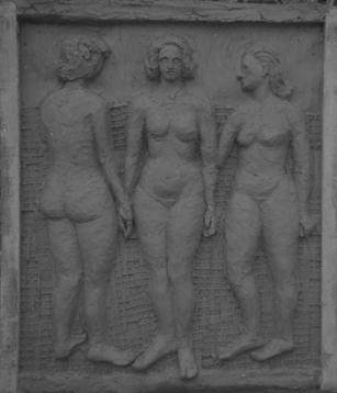 3 Graces  Clay before casting  1.5.59