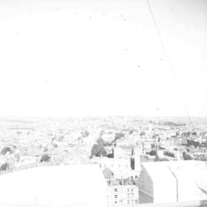 Bristol from top of Science Block at University.  22.8.63