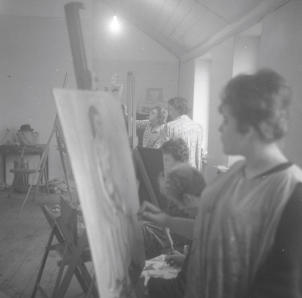 Painting Weekend.  Cirencester.  27.10.63