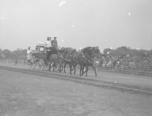 Army Horse Show  Delhi 1952 Renalt Deport team B coach team  31.12.52