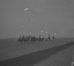 Army Horse Show  Delhi 1952  Guards Lancers band.  31.12.52