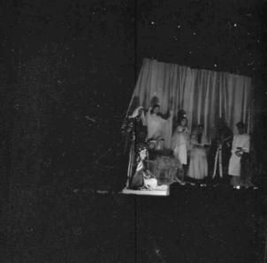 Scene from military play at YMCA  16.12.53