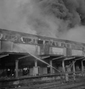 Calcutta Dock Fire.  17.2.51
