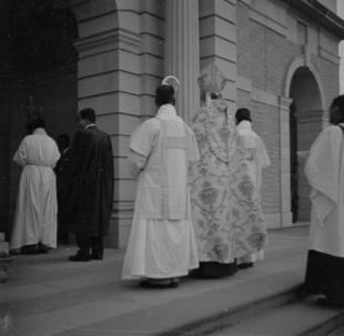 Enthronement of Bishop V.Dom & (?).  31.5.51