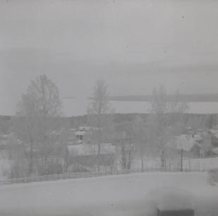 9th January 1965 - Dalarna.  Looking West from Green's hotel