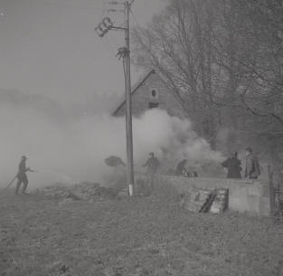 31st March 1965 - Fire at Alderley.