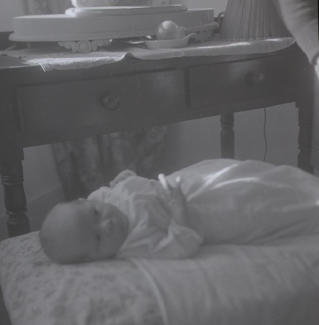 5th March 1966 - Edward Waddington 18 days old at Hillesley House
