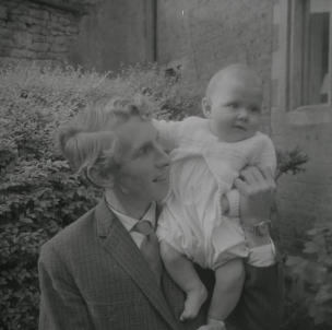 19th June 1966 - Rikky and Edward at Hillesley House.