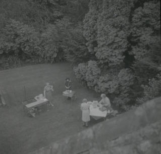 27th July 1966 - W.I. coffee eve.  Hillesley House