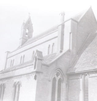 Late October 1966 - S Giles Church exterior.