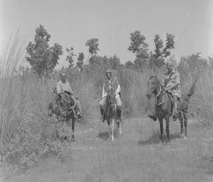 H.W. and 2 others riding to Kailai  12.9.53