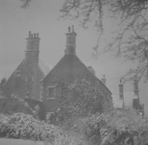 Hillesley Ho in snow  1960