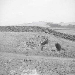 Birdoswald Roman Fort  South Gate  10.4.58