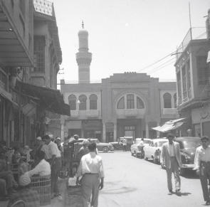 Baghdad  Mid day in Rashid St.  May 1956