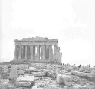 Athens  Parthenon from W.  16.6.56