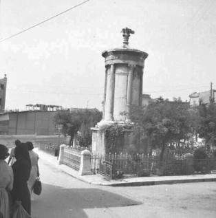 Athens  Choragic Monument of Lysicrates from N.  16.6.56