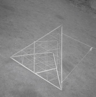 Tetrahedron kite frame  25.3.62