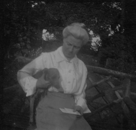 Mary Emma with Billums