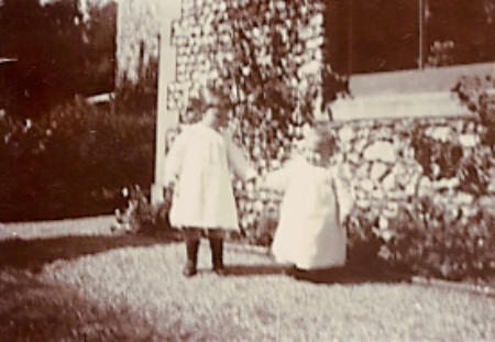 Evelyn Brook Pollard and Mary Hope Pollard, believed to be Jamaica