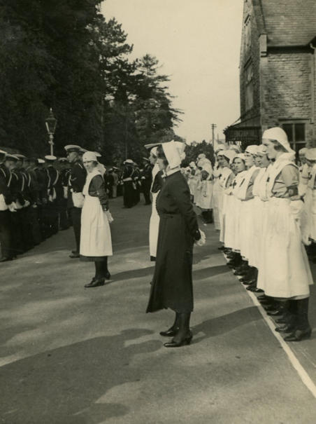 Church Parade by Bingham Hall Cirencester.  1937?