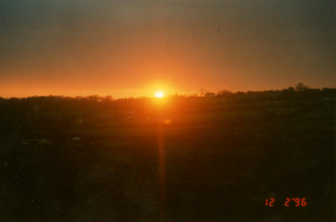 12th February 1996 - View from Ebenezer House
